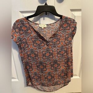 Patterned Blouse Size S